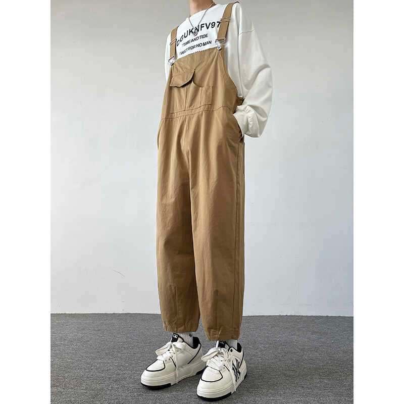 サロペット ストリートカジュアル レトロオーバーオール