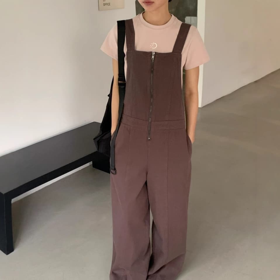 サロペットリラックスシルエット