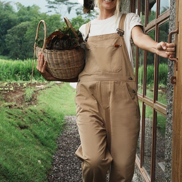 サロペットパンツ 農園作業用サロペットパンツ