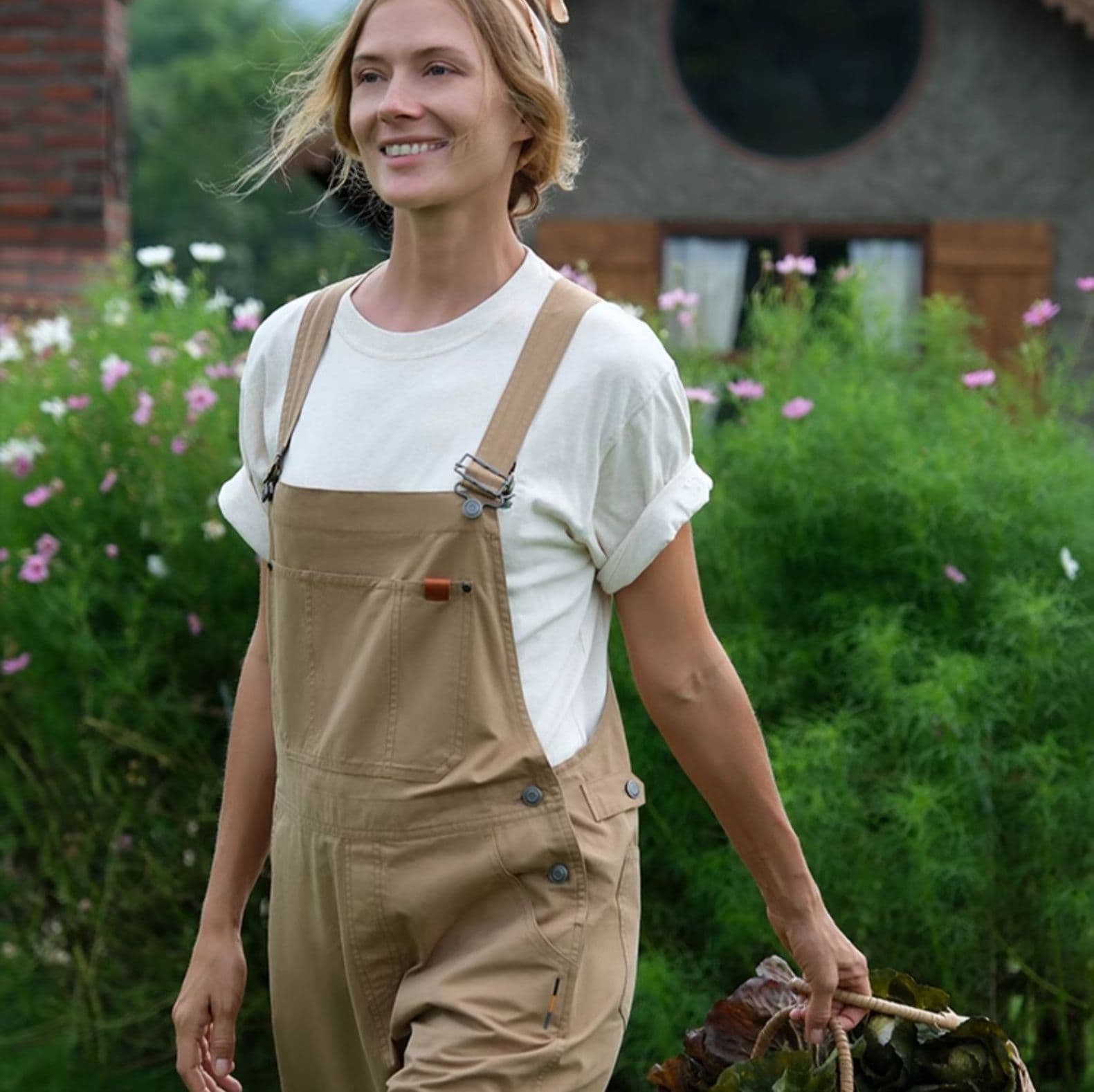 サロペットパンツ 農園作業用サロペットパンツ