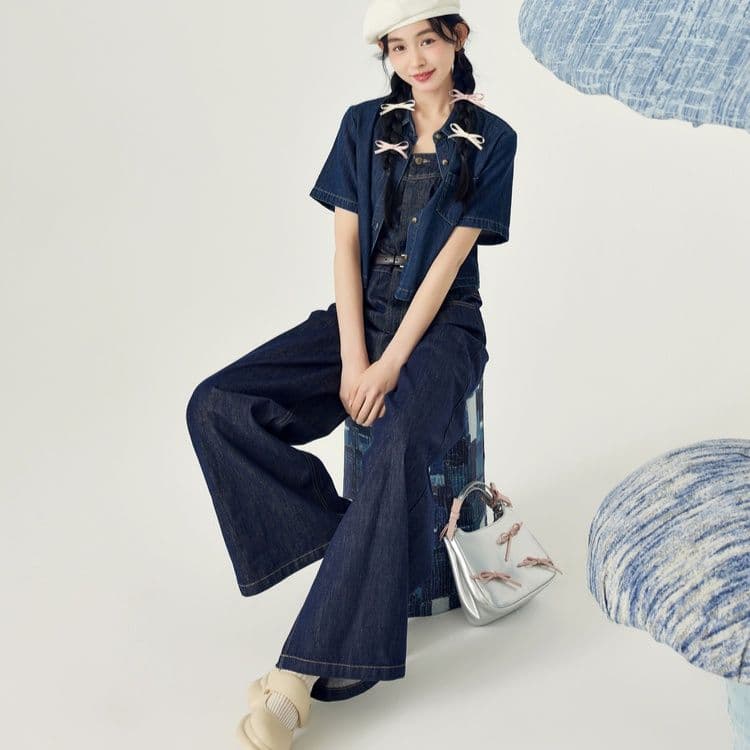 サロペットパンツ ゆったり美シルエット 大人の洗練サロペット