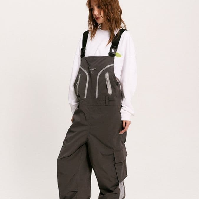 サロペット 機能的サスペンダーオーバーオール
