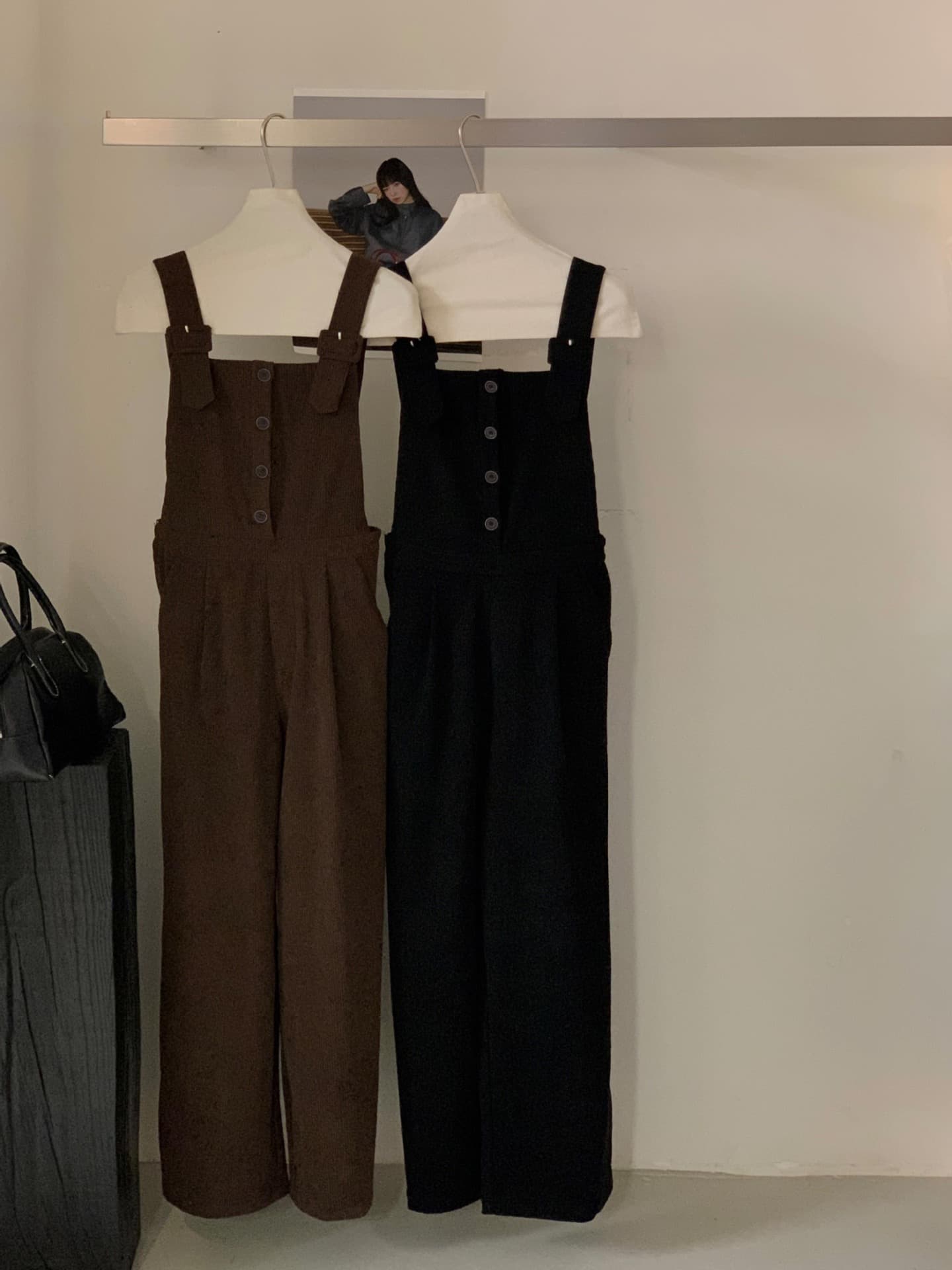コーデュロイサロペットパンツ