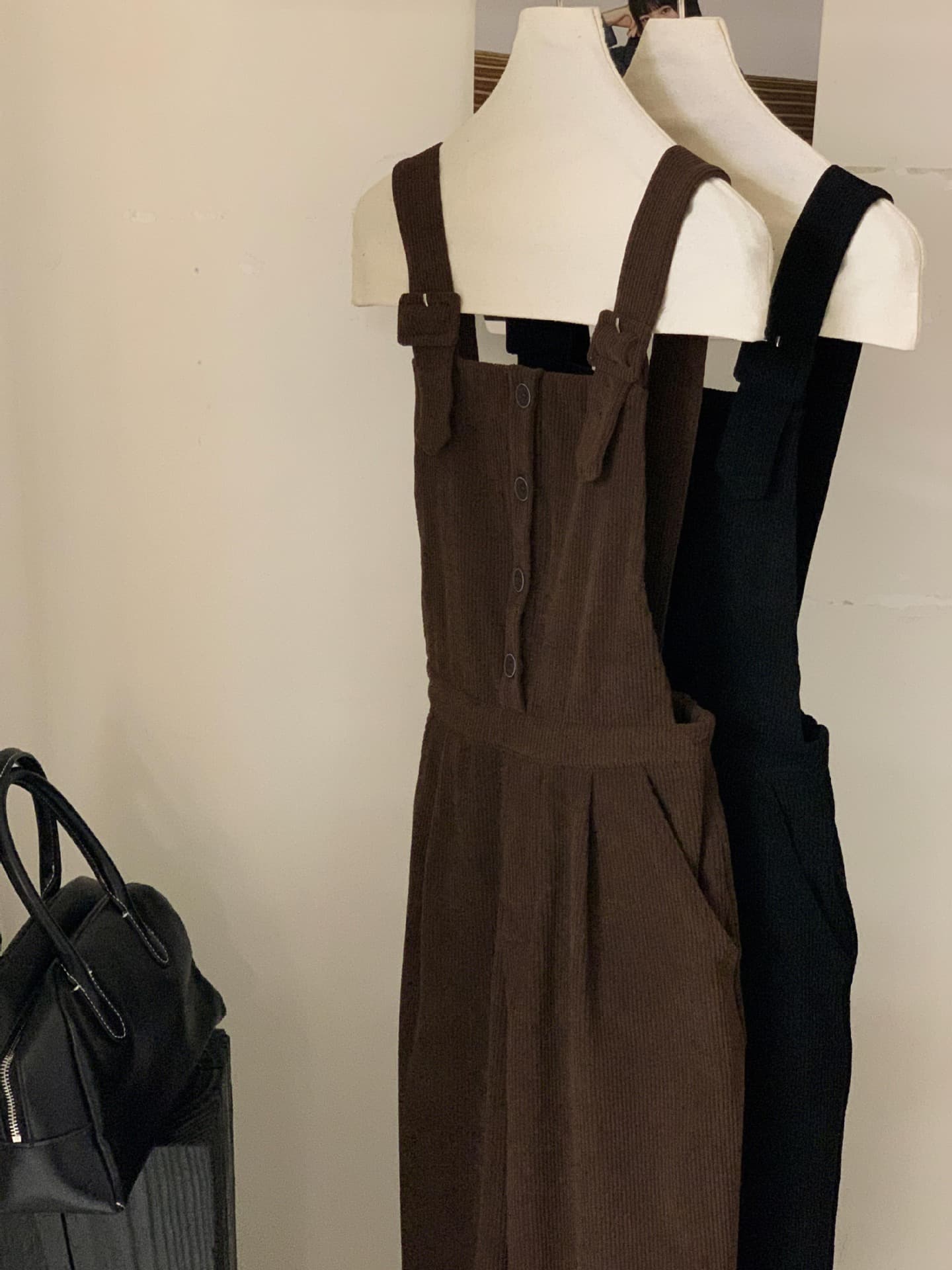 コーデュロイサロペットパンツ