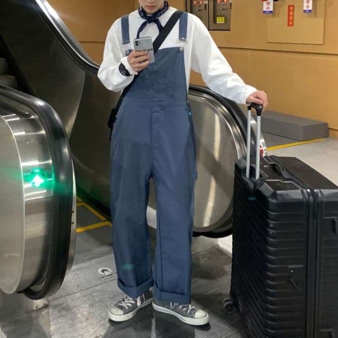 ゆったりカジュアルサロペット