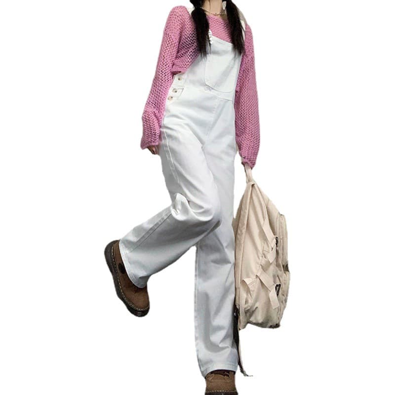 サロペットゆったりシルエット