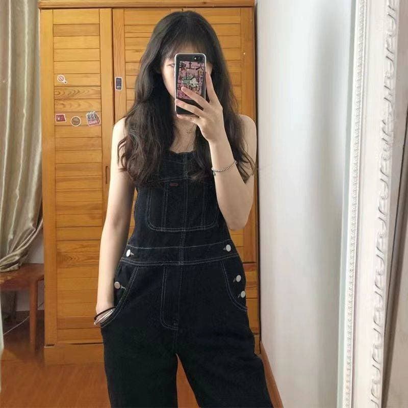 サロペットゆったりシルエット