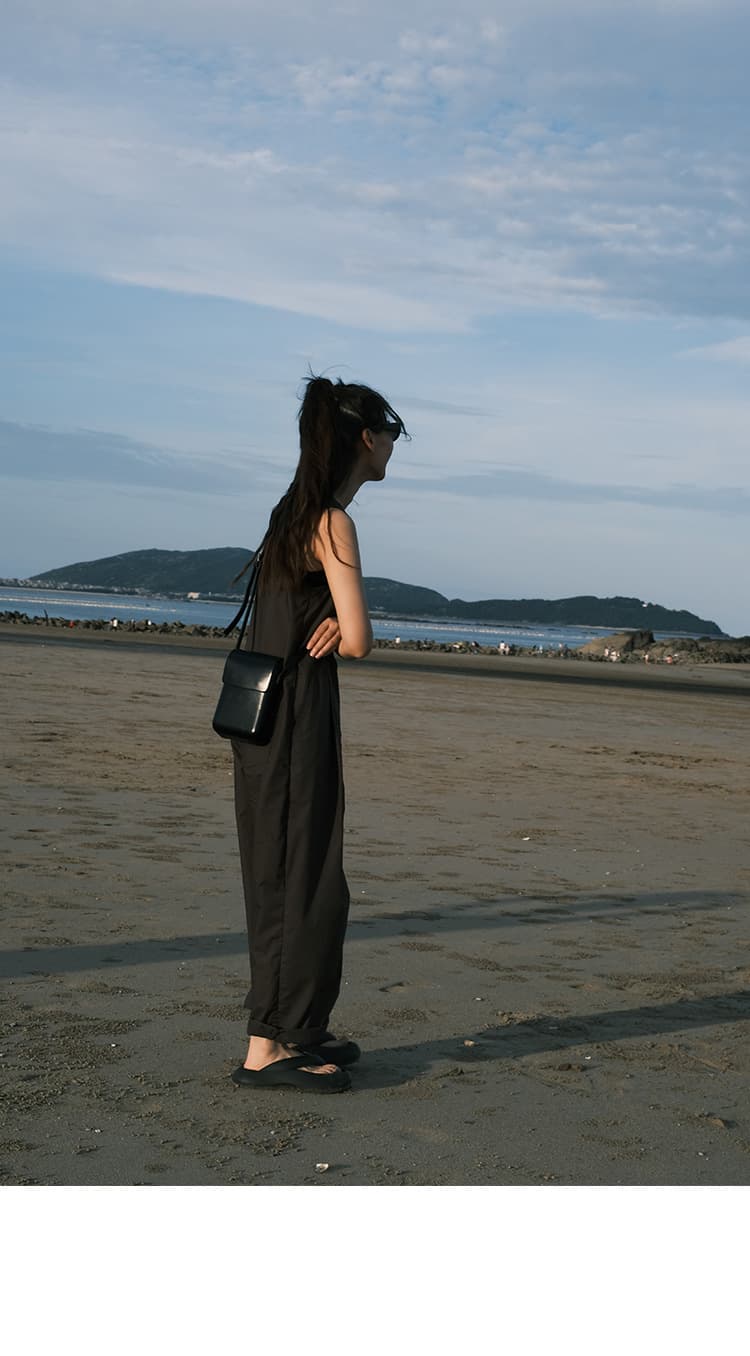 ゆったり着心地なサロペットオーバーオール