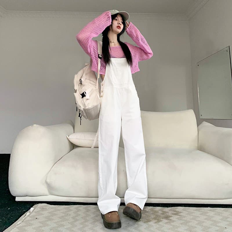 サロペットゆったりシルエット