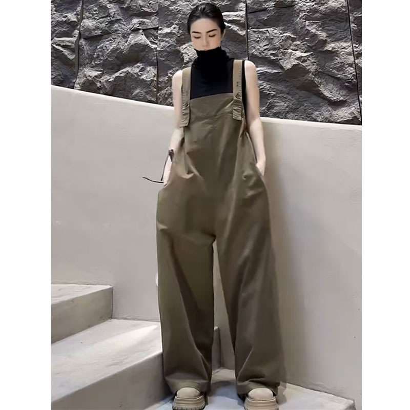 サロペット ゆったりシルエットのオーバーオール