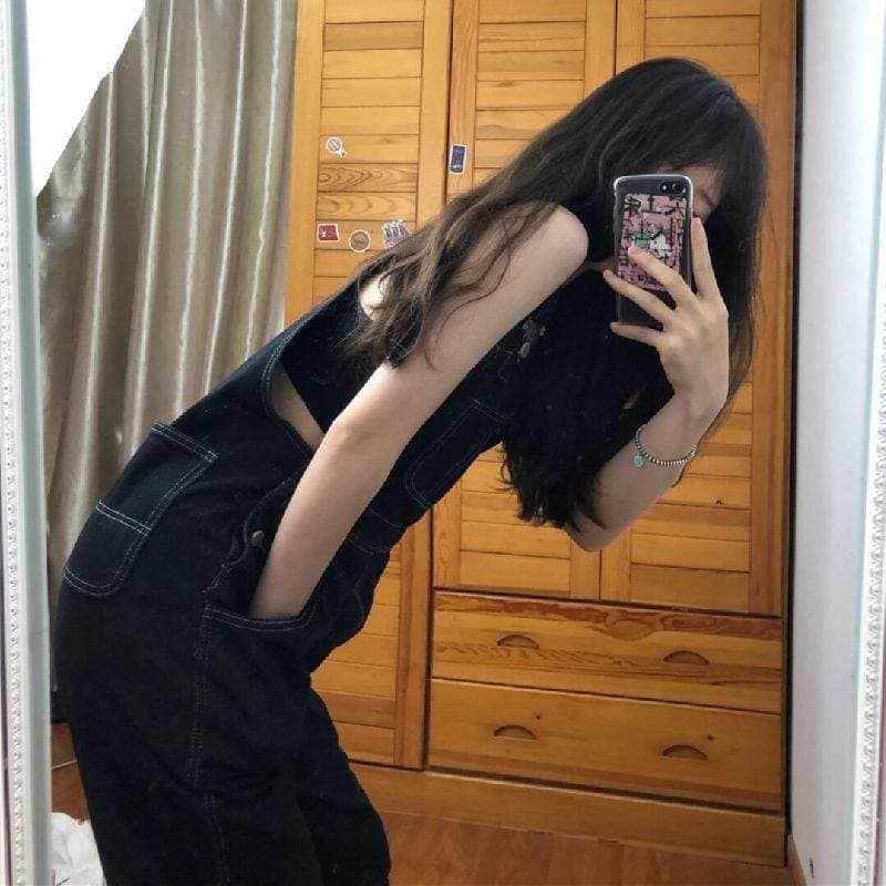 サロペットゆったりシルエット