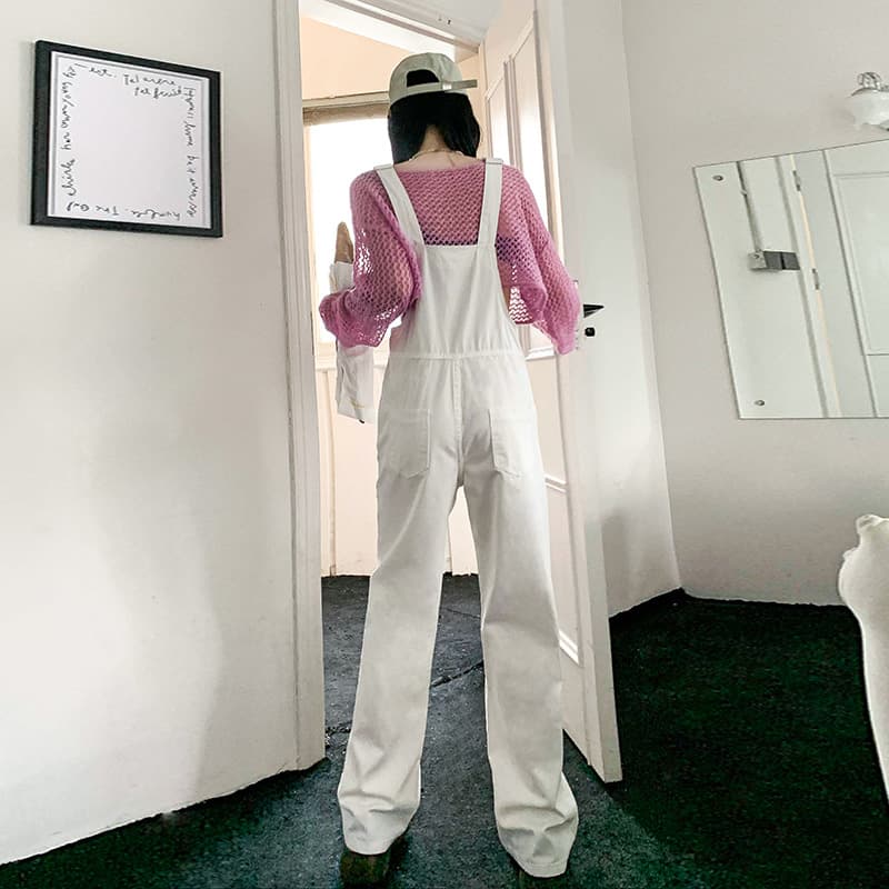 サロペットゆったりシルエット