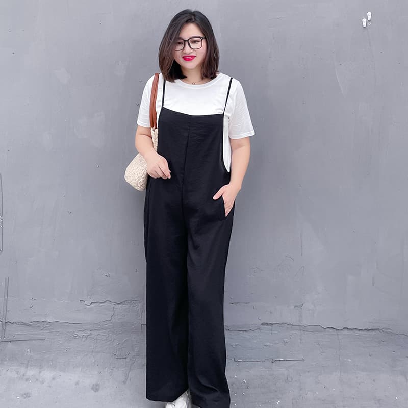 ゆったりサロペット キャミソール オーバーオール