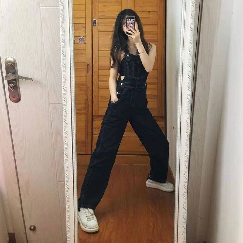 サロペットゆったりシルエット