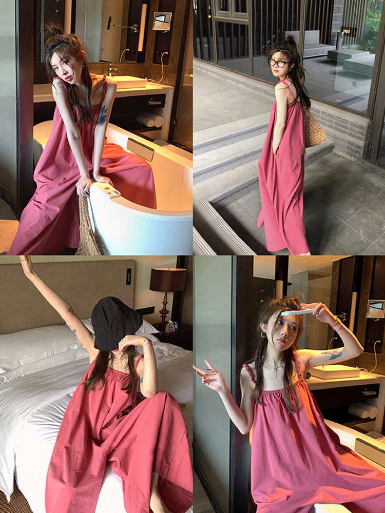ゆったりリラックス シンプルサロペット
