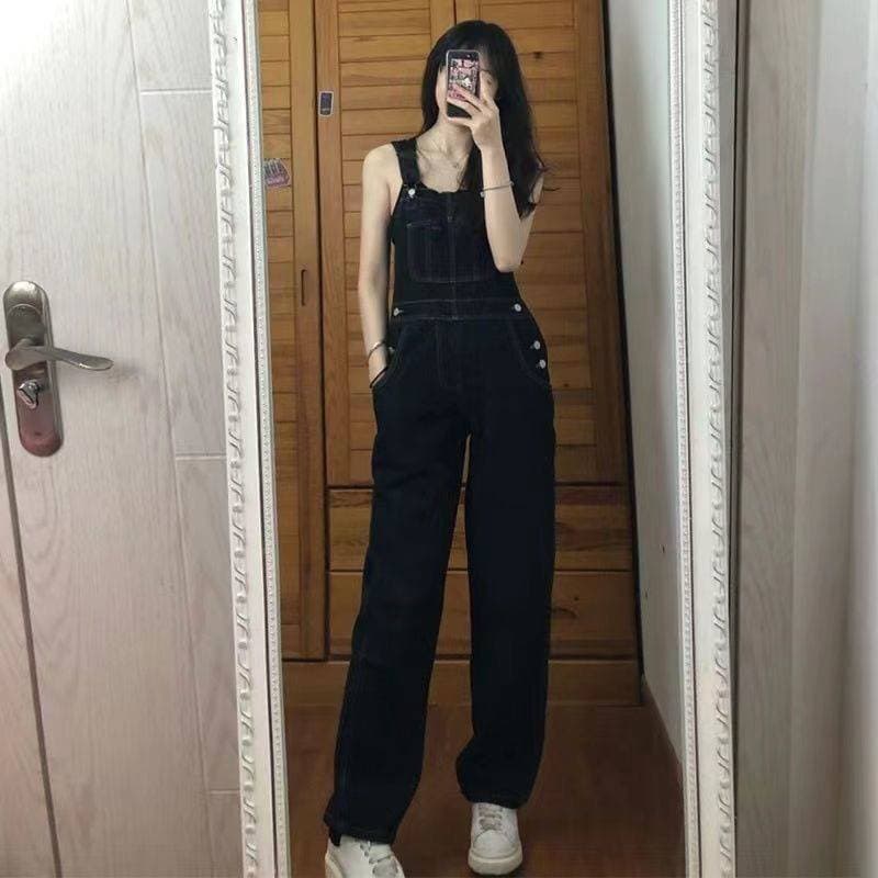 サロペットゆったりシルエット