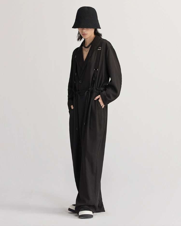 サロペット モードなレトロオーバーオール