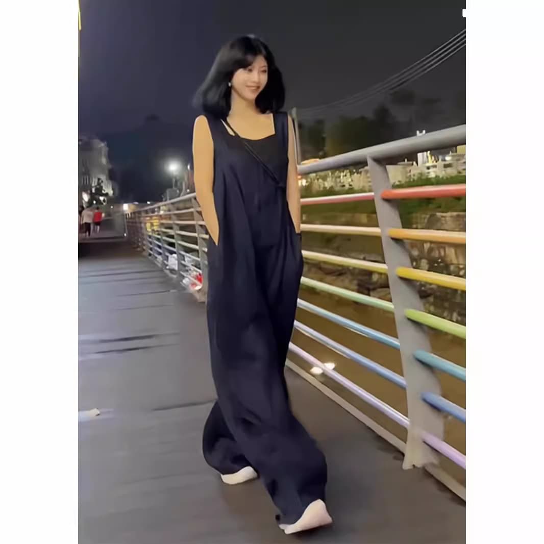 ゆったりサロペット オーバーオール