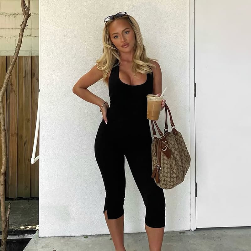 サロペット美シルエットパンツ