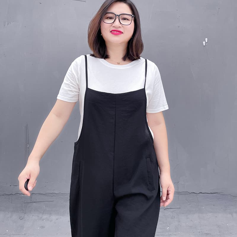 ゆったりサロペット キャミソール オーバーオール