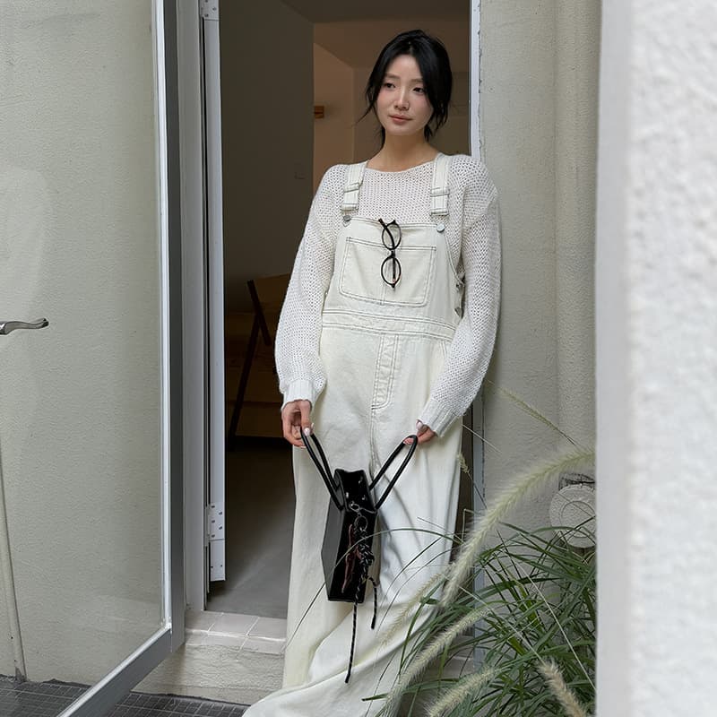 サロペットゆったりシルエット