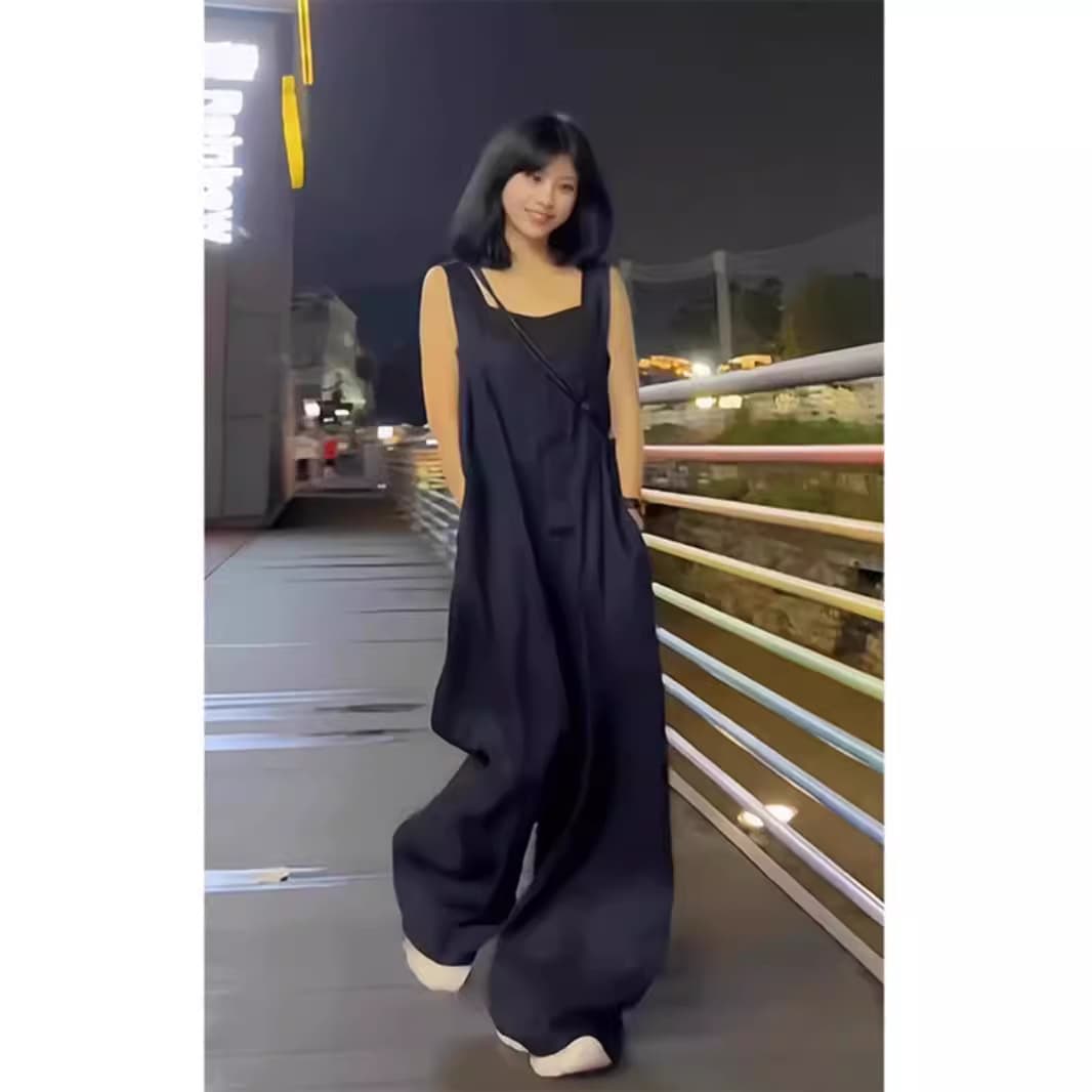 ゆったりサロペット オーバーオール