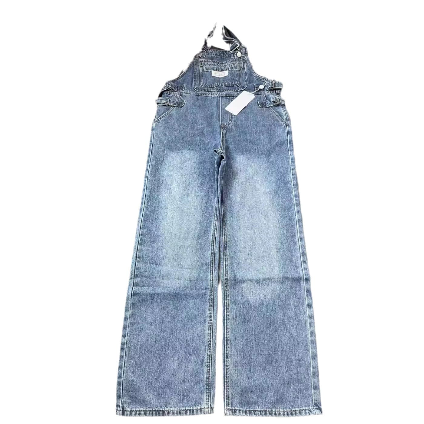 フリル袖サロペットワンピース