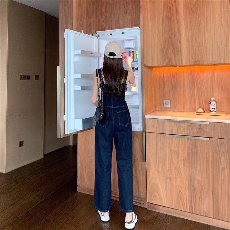 なめらかシルエットサロペット
