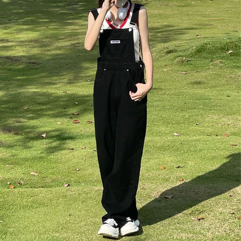 サロペットゆったりシルエット