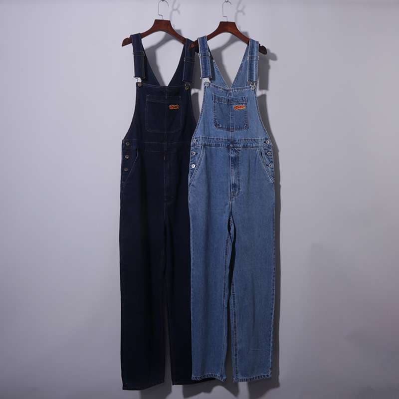 サロペット ヴィンテージスタイル デニムオーバーオール