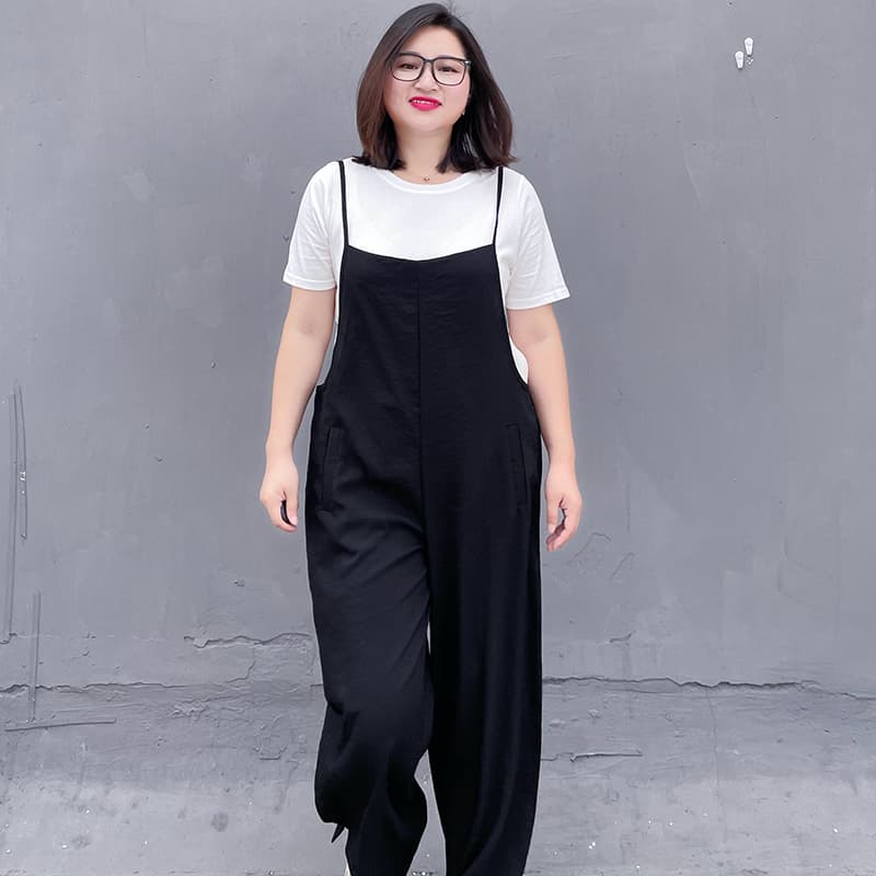 ゆったりサロペット キャミソール オーバーオール