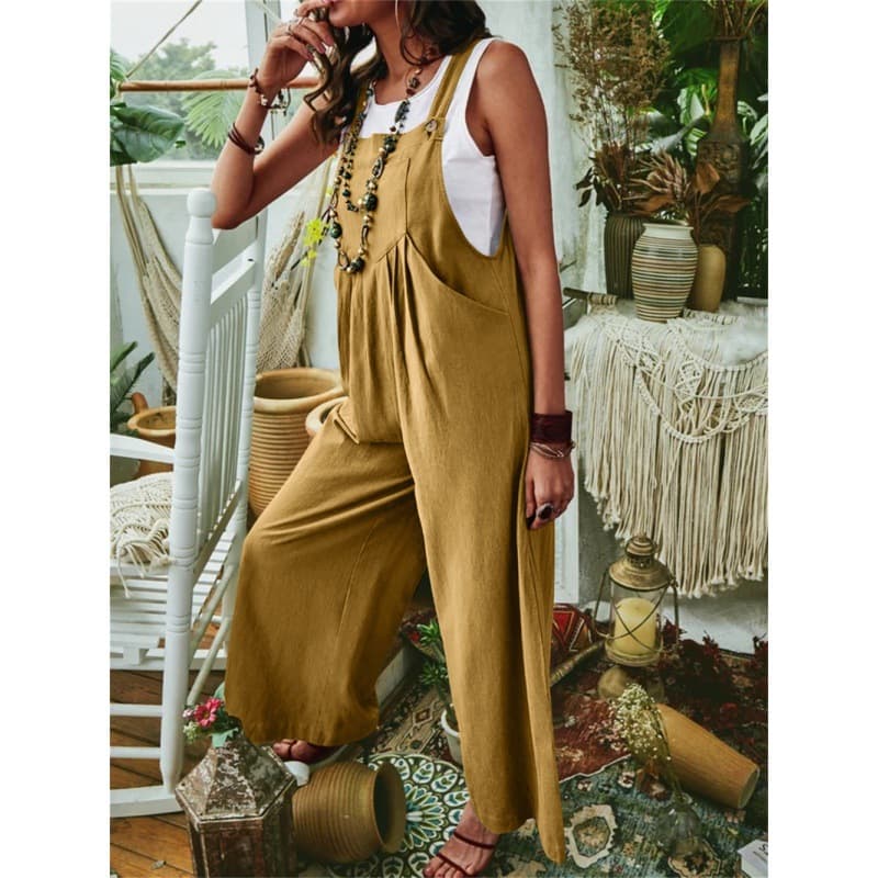 ゆったりサロペット 大人のナチュラル服