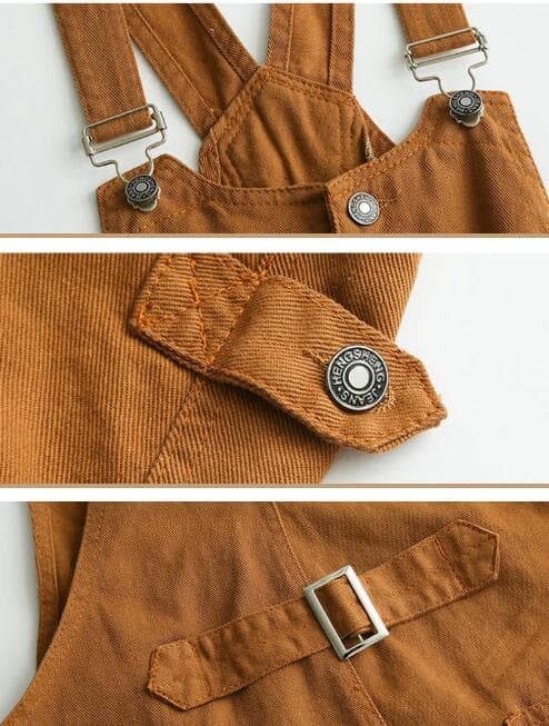 ２０２５年新作レディースデニムサロペット４色展開