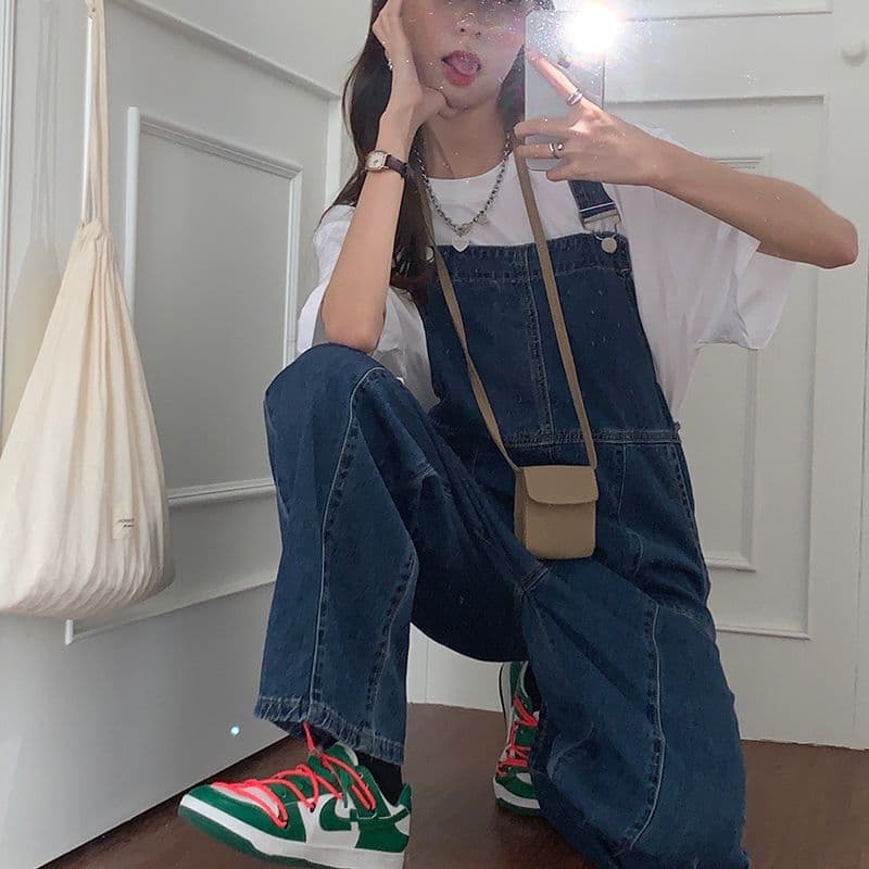 ゆったりシルエットサロペット