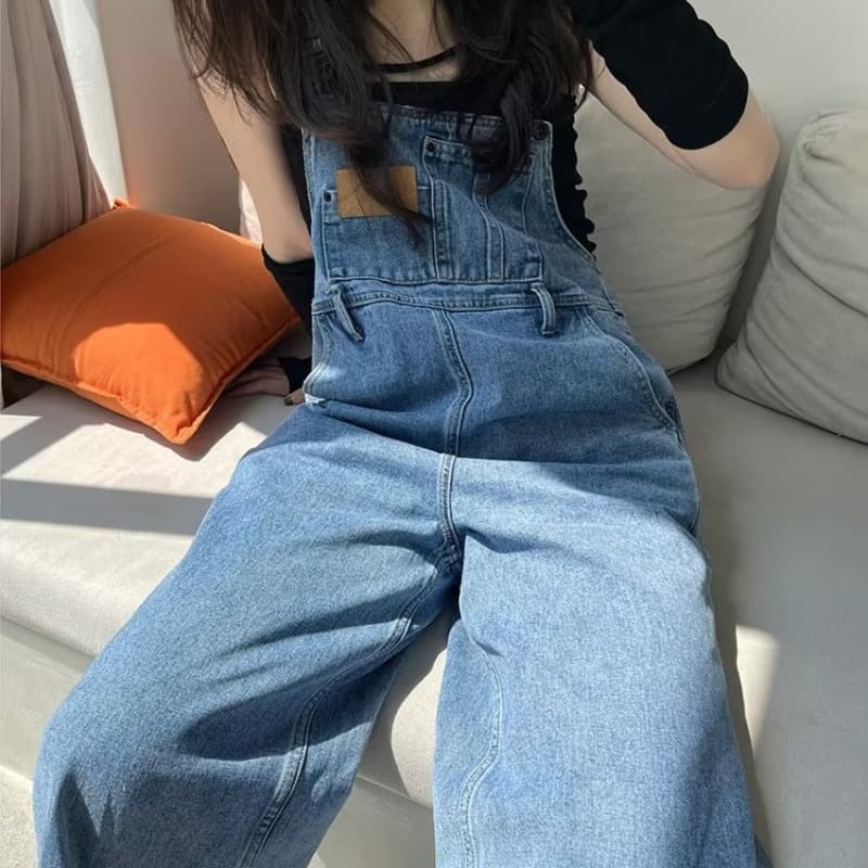 ゆったりシルエットサロペット