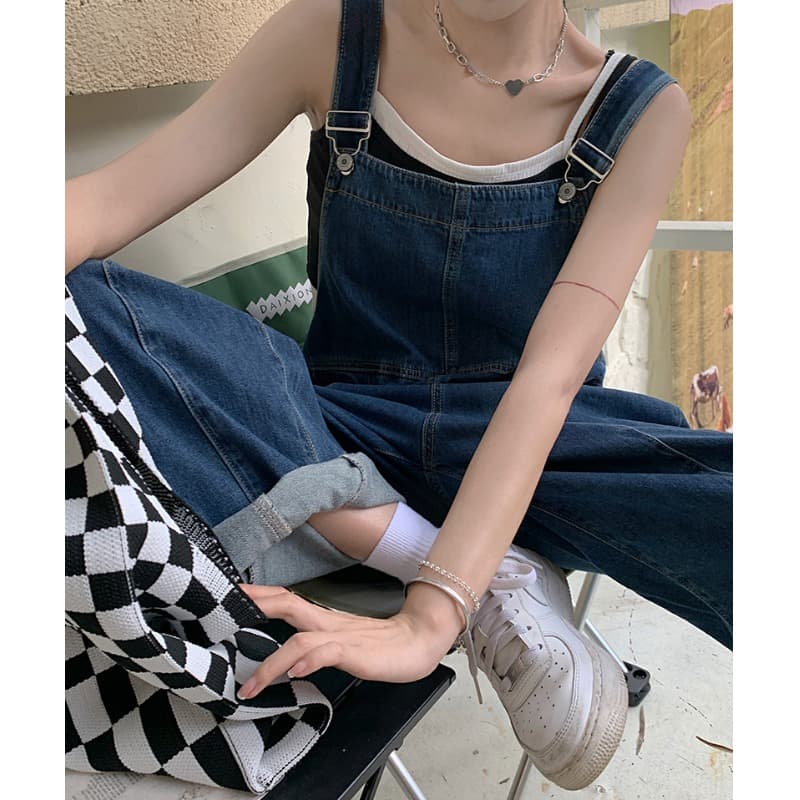 ゆったりシルエットサロペット