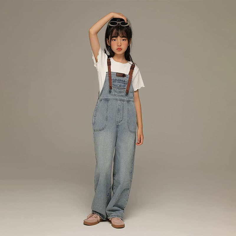 ゆったりシルエットサロペット