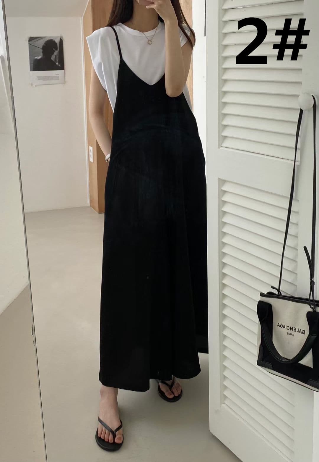 サロペット ワイドパンツ 体型カバー 上品 大人可愛い オールインワン