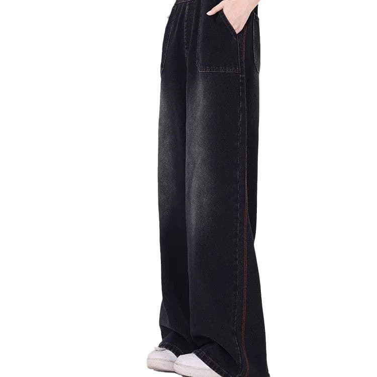 ストリート系ワイドサロペット